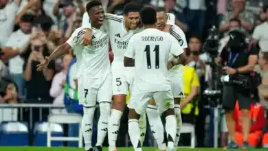 رودريجو جوس - كيليان مبابي - بيلينجهام - فينيسيوس جونيور - ريال مدريد (المصدر:Gettyimages)