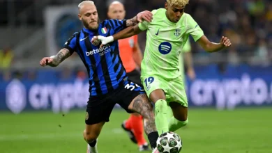 لامين يامال - دي ماركو - برشلونة ضد إنتر ميلان