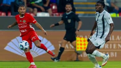 شباب الأهلي ضد الجزيرة