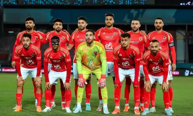 تشكيل الأهلي ضد حرس الحدود في الدوري المصري 2025