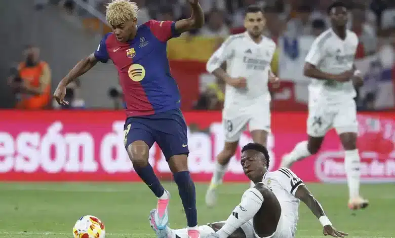 فينيسيوس جونيور - لامين يامال - برشلونة - ريال مدريد (المصدر:Gettyimages)