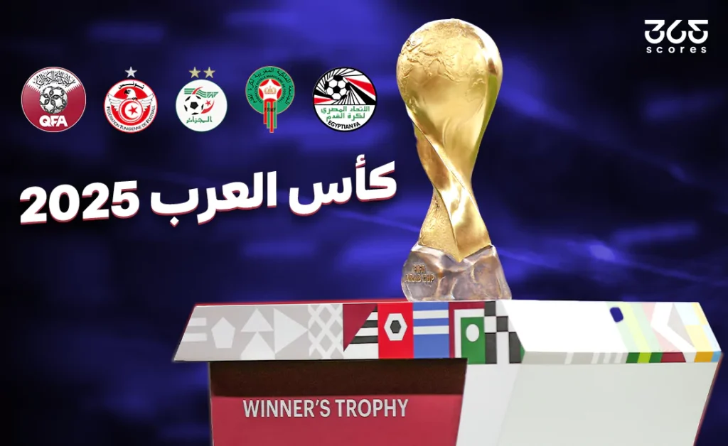 تصنيف المنتخبات المشاركة في كأس العرب 2025