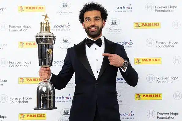 محمد صلاح - جائزة أفضل لاعب في الدوري الإنجليزي - (المصدر: Getty images)