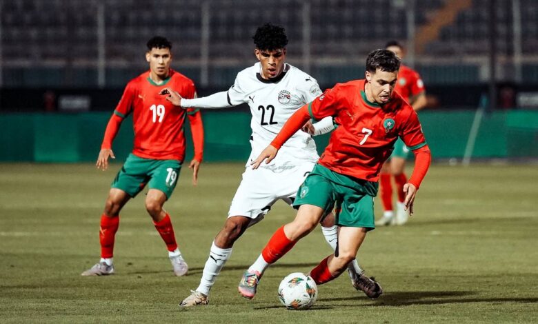 المغرب ضد مصر