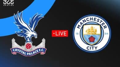 مباشر مباراة مانشستر سيتي اليوم ضد كريستال بالاس