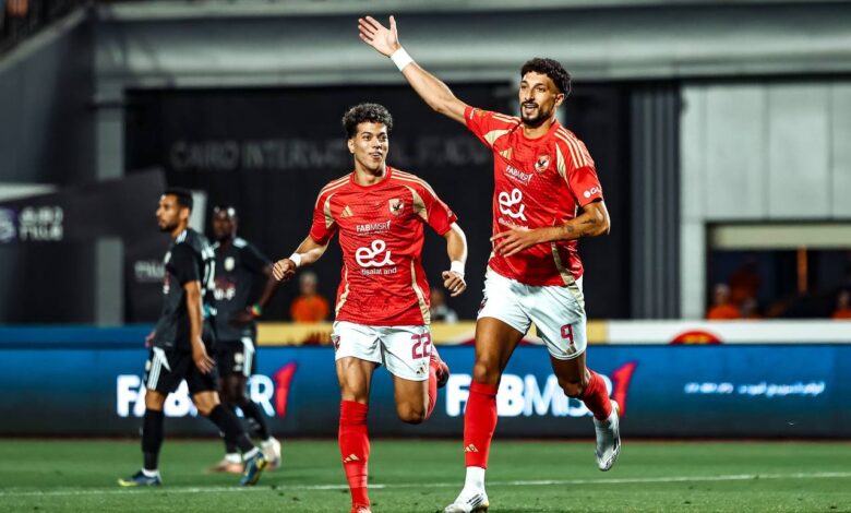 وسام أبو علي - إمام عاشور - الأهلي ضد فاركو