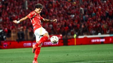 إمام عاشور - الأهلي - تصوير: مصطفى الشحات