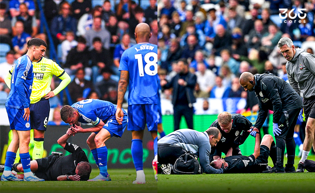 جيمي فاردي - حكم مباراة ليستر سيتي ضد ساوثهامبتون