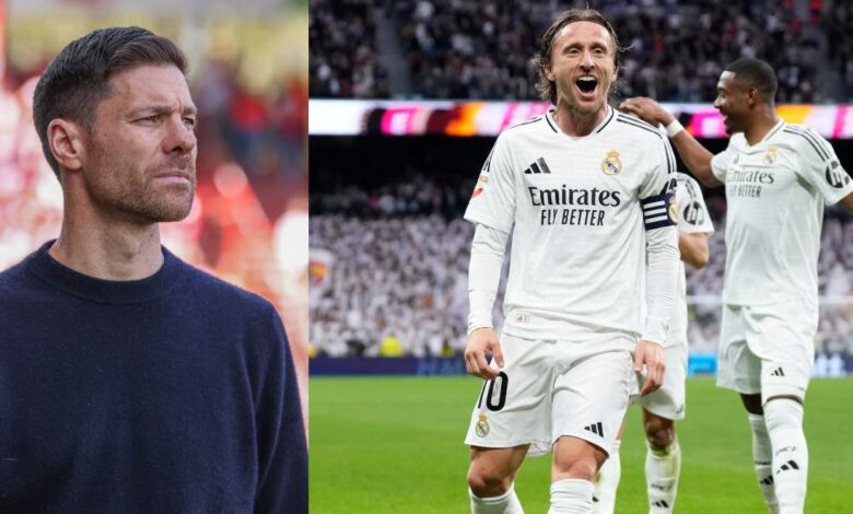 تشابي ألونسو - لوكا مودريتش - ريال مدريد