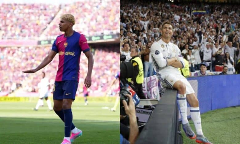 كريستسيانو رونالدو - لامين يامال