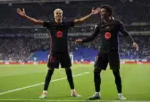 لامين يامال - أليخاندرو بالدي - برشلونة (المصدر:Gettyimages)