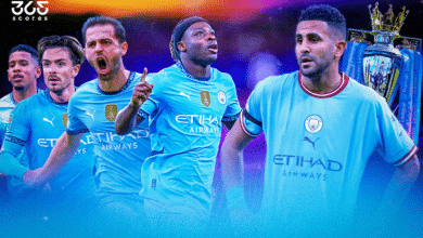 مقارنة رياض محرز ولاعبي مانشستر سيتي