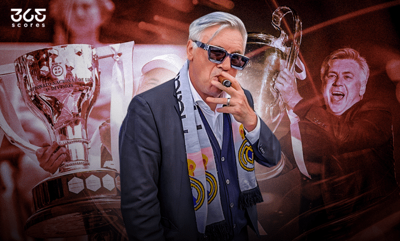 أنشيلوتي سيد الدكة الملكية وأفضل مدرب في تاريخ ريال مدريد