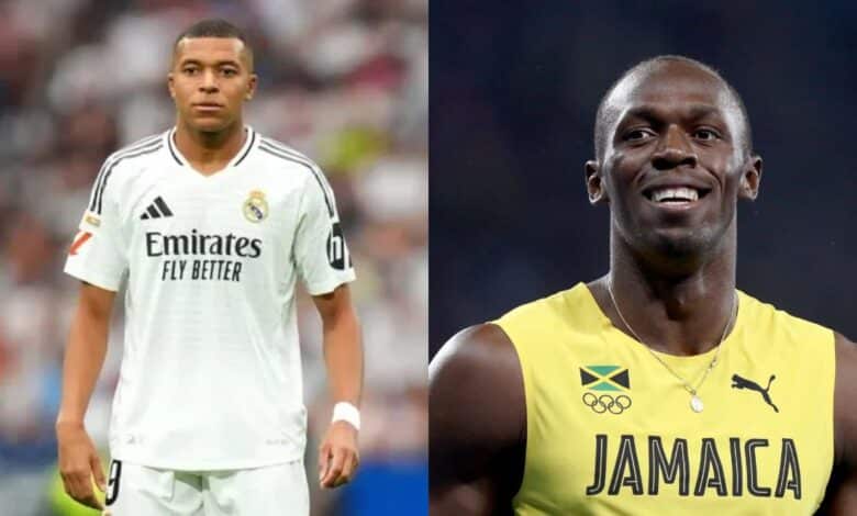 يوسين بولت - كيليان مبابي