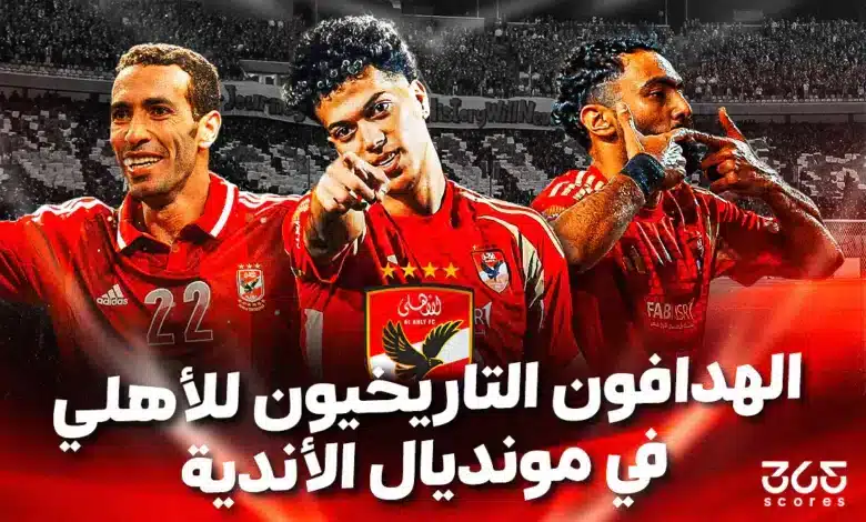 قائمة الهدافين التاريخيين للنادي الأهلي في كأس العالم للأندية