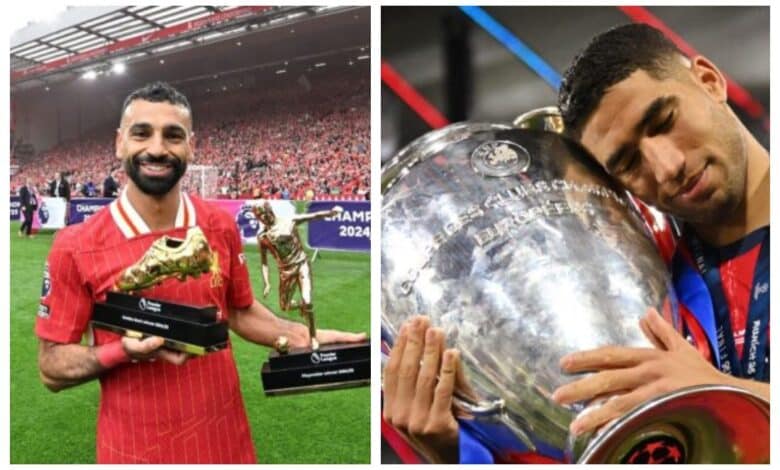 أشرف حكيمي - محمد صلاح