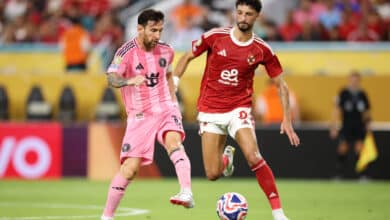 الأهلي ضد إنتر ميامي - وسام أبو علي - ليونيل ميسي