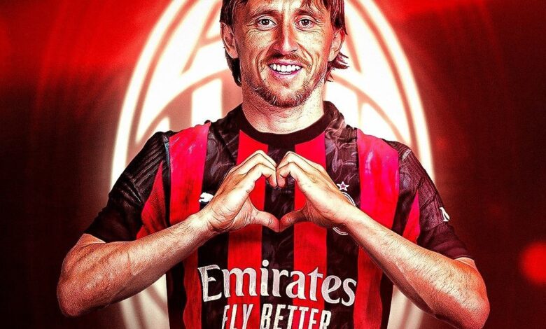 مودريتش - ميلان