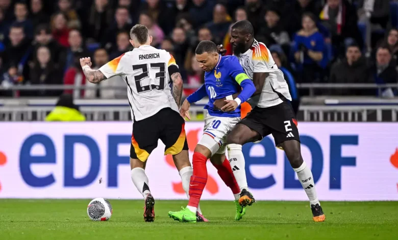 القنوات الناقلة لمباراة ألمانيا ضد فرنسا في دوري الأمم الأوروبية 2025