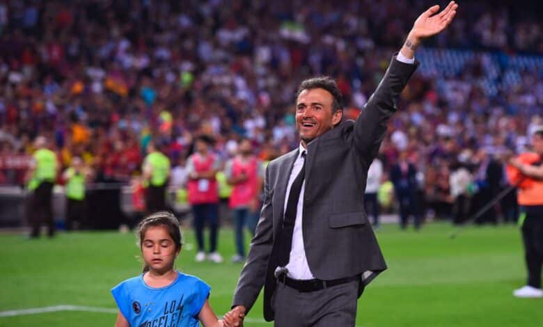 لويس إنريكي - زانا - المصدر: Gettyimages