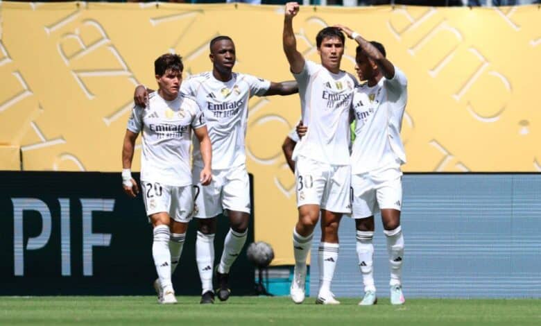 جونزالو جارسيا - فينيسيوس جونيور - فران جارسيا - ريال مدريد - كأس العالم للأندية