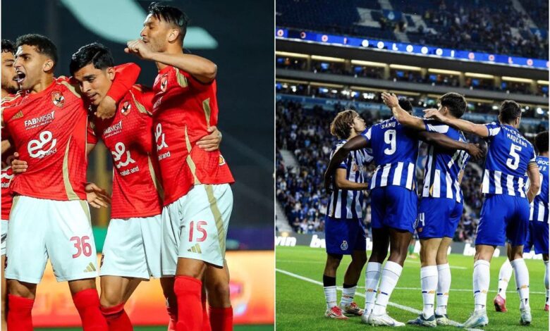 الأهلي ضد بورتو