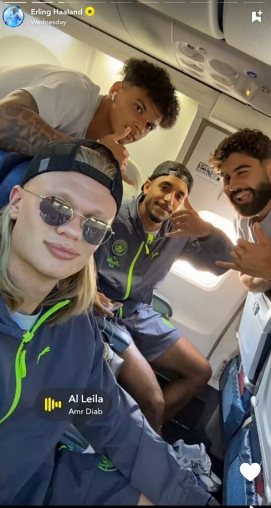 ستوري هالاند على سناب شات