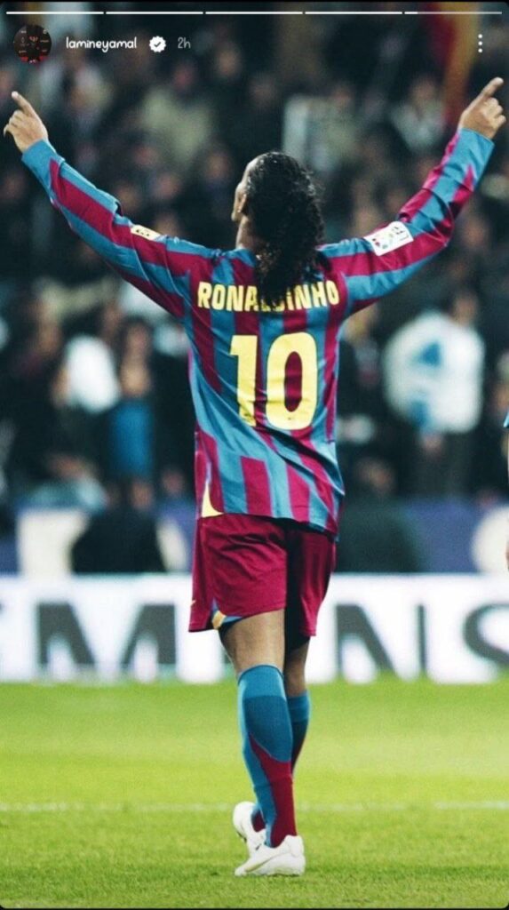 ستوري لامين يامال على إنستجرام