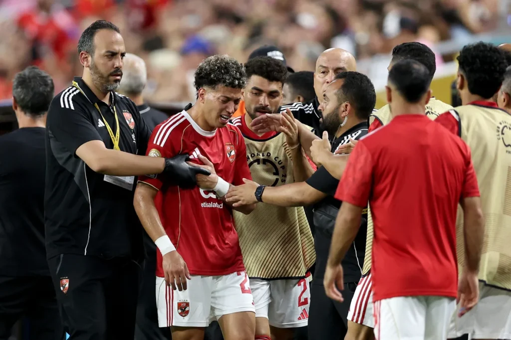 إصابة إمام عاشور مع الأهلي