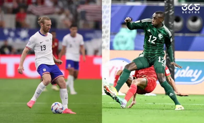 موعد مباراة السعودية القادمة ضد أمريكا في الكأس الذهبية