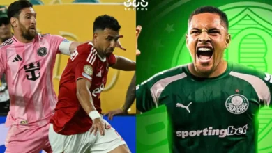 موعد مباراة الأهلي اليوم الخميس ضد بالميراس والقنوات الناقلة