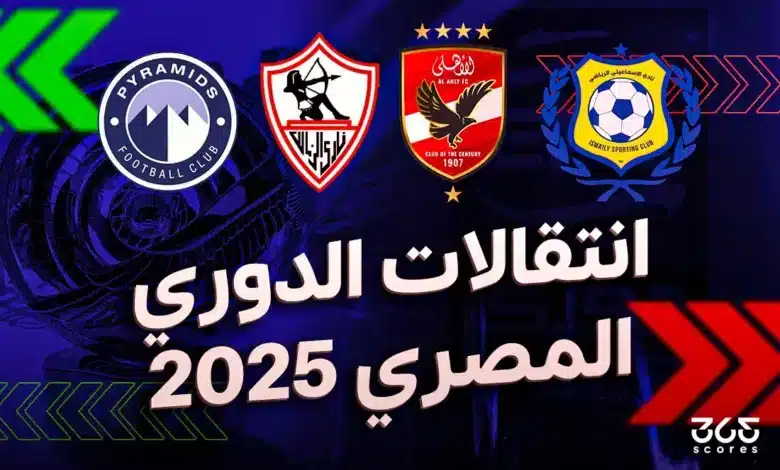جميع صفقات الدوري المصري الصيفية 2025 - الانتقالات في الدوري المصري