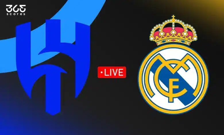 مباشر مباراة ريال مدريد اليوم ضد الهلال