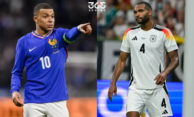جوناثان تاه - كيليان مبابي - معلومات عن مباراة ألمانيا ضد فرنسا
