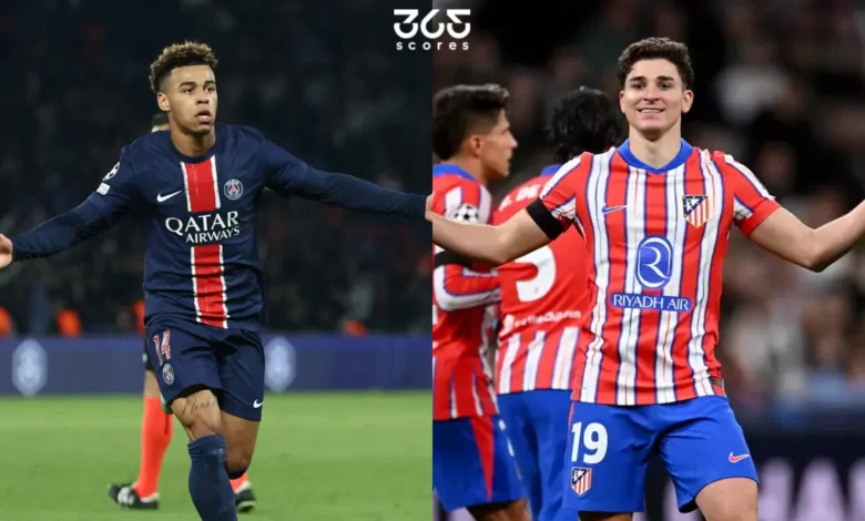 معلومات عن مباراة باريس سان جيرمان ضد أتلتيكو مدريد