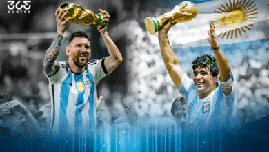 مارادونا وميسي