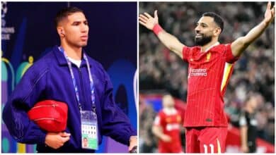 محمد صلاح - أشرف حكيمي (المصدر:Gettyimages)