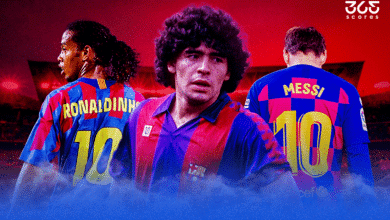 كل اللاعبين الذين ارتدوا القميص رقم 10 في برشلونة