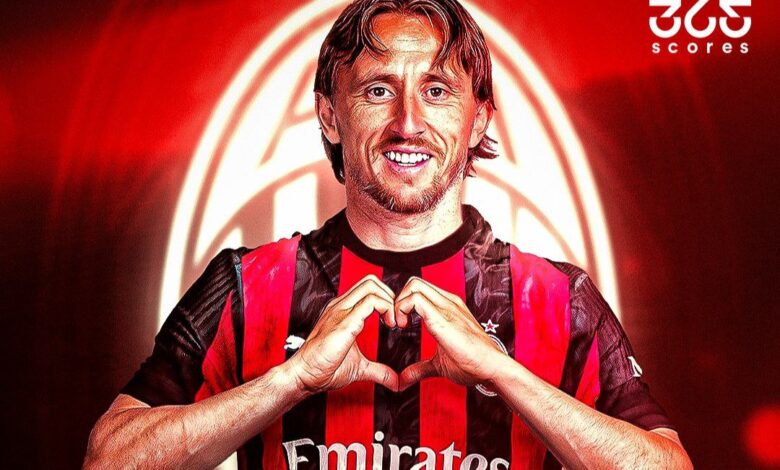 لوكا مودريتش - ميلان