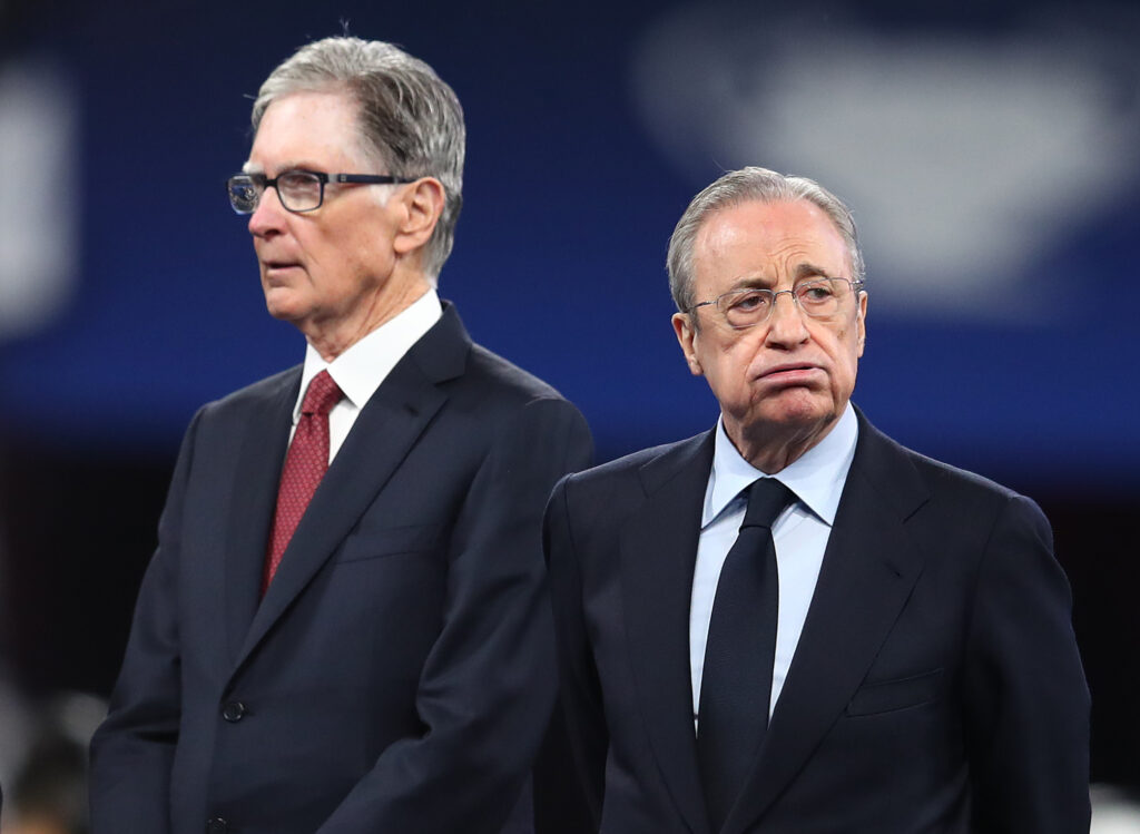 فلورنتينو بيريز - جون هنري - ريال مدريد - ليفربول - المصدر (Getty images)