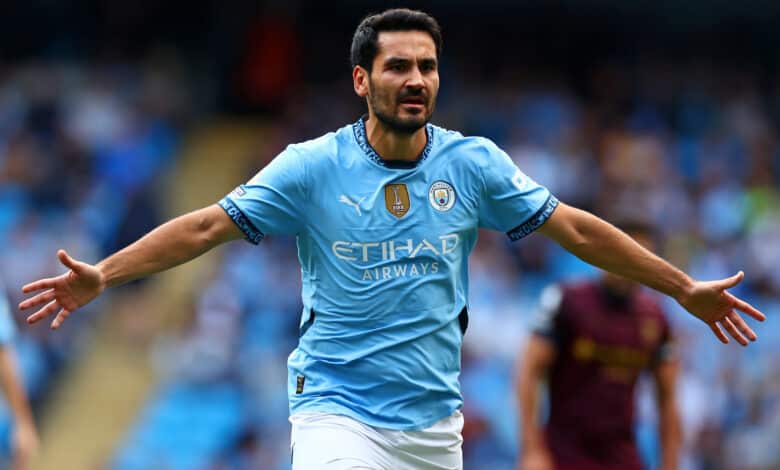 إلكاي جوندوجان - مانشستر سيتي (المصدر:Gettyimages)