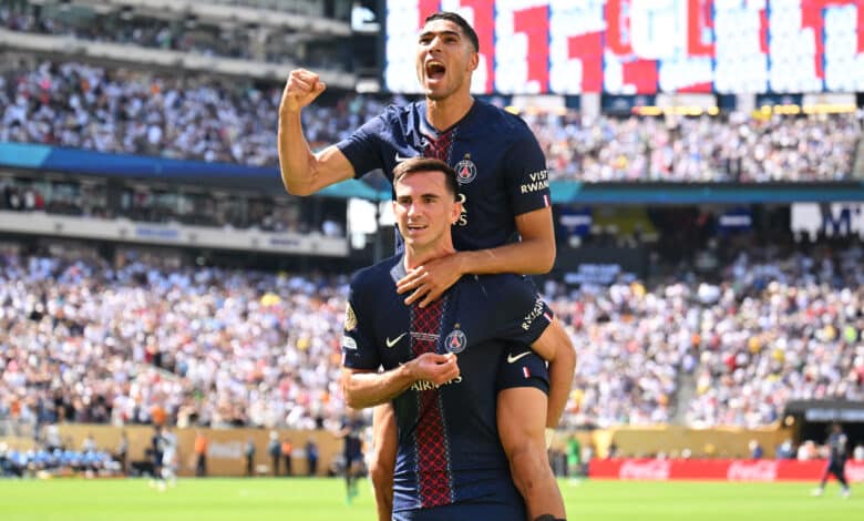 تشكيل باريس سان جيرمان ضد توتنهام في السوبر الأوروبي