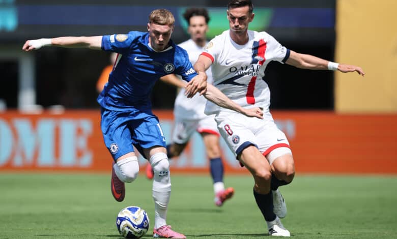 تشيلسي - باريس سان جيرمان - كول بالمر - فابيان رويز (المصدر: gettyimages)