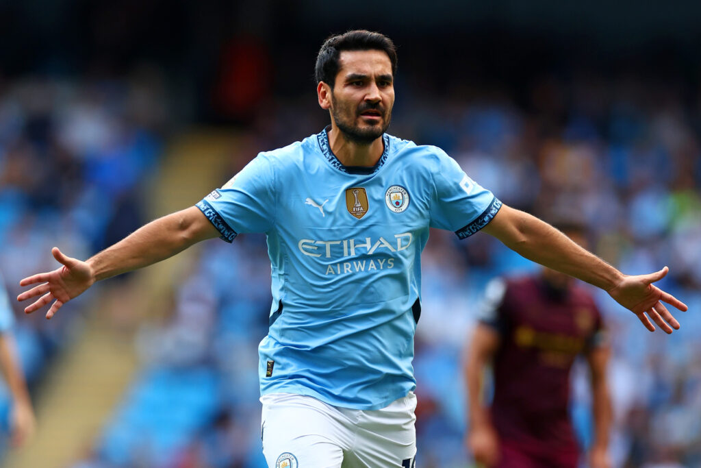 جوندوجان - مانشستر سيتي ( المصدر Gettyimages)