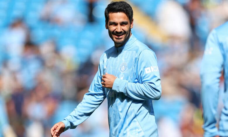 جوندوجان - مانشستر سيتي ( المصدر Gettyimages)