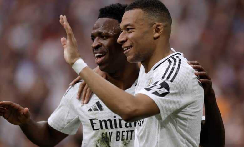 مبابي - فينيسيوس - ريال مدريد ( المصدر Gettyimages)