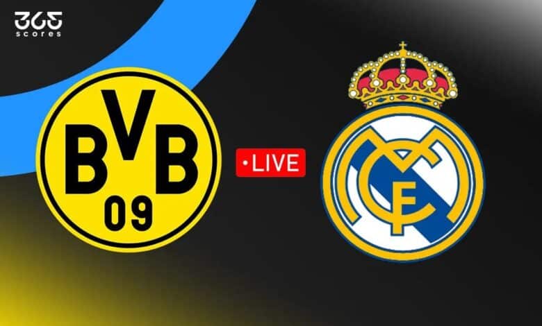 ريال مدريمباراة د ضد بوروسيا دورتموند