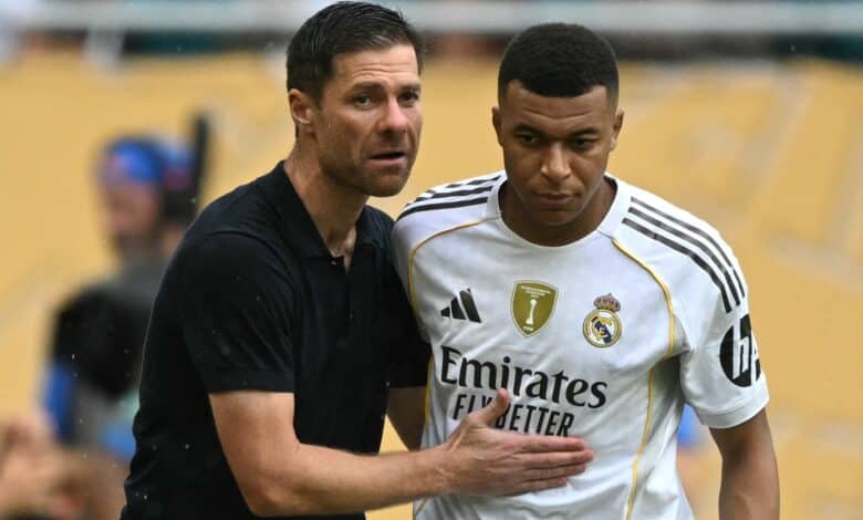 كيليان مبابي - ألونسو - ريال مدريد - المصدر (Getty Images)