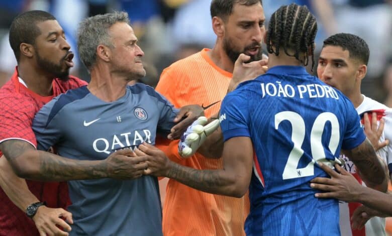 لويس إنريكي - جواو بيدرو - المصدر (Getty Images)