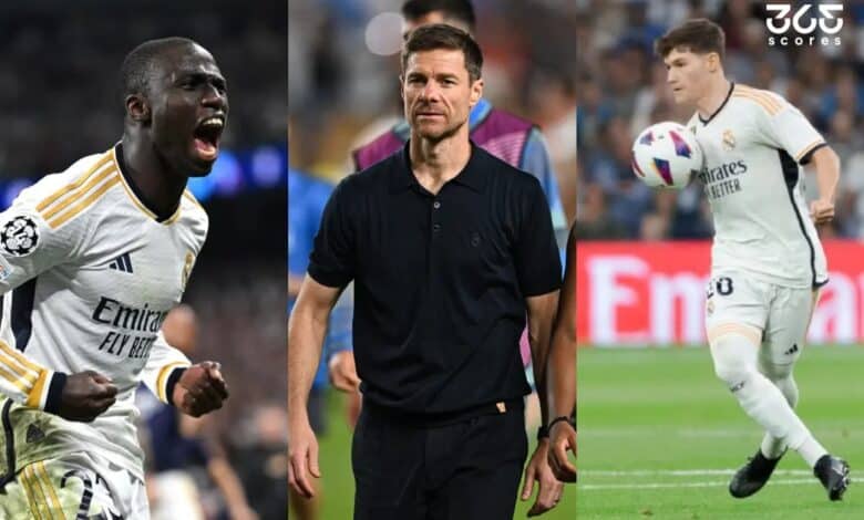 ألونسو - فران جارسيا - ميندي - ريال مدريد- المصدر (Getty Images)